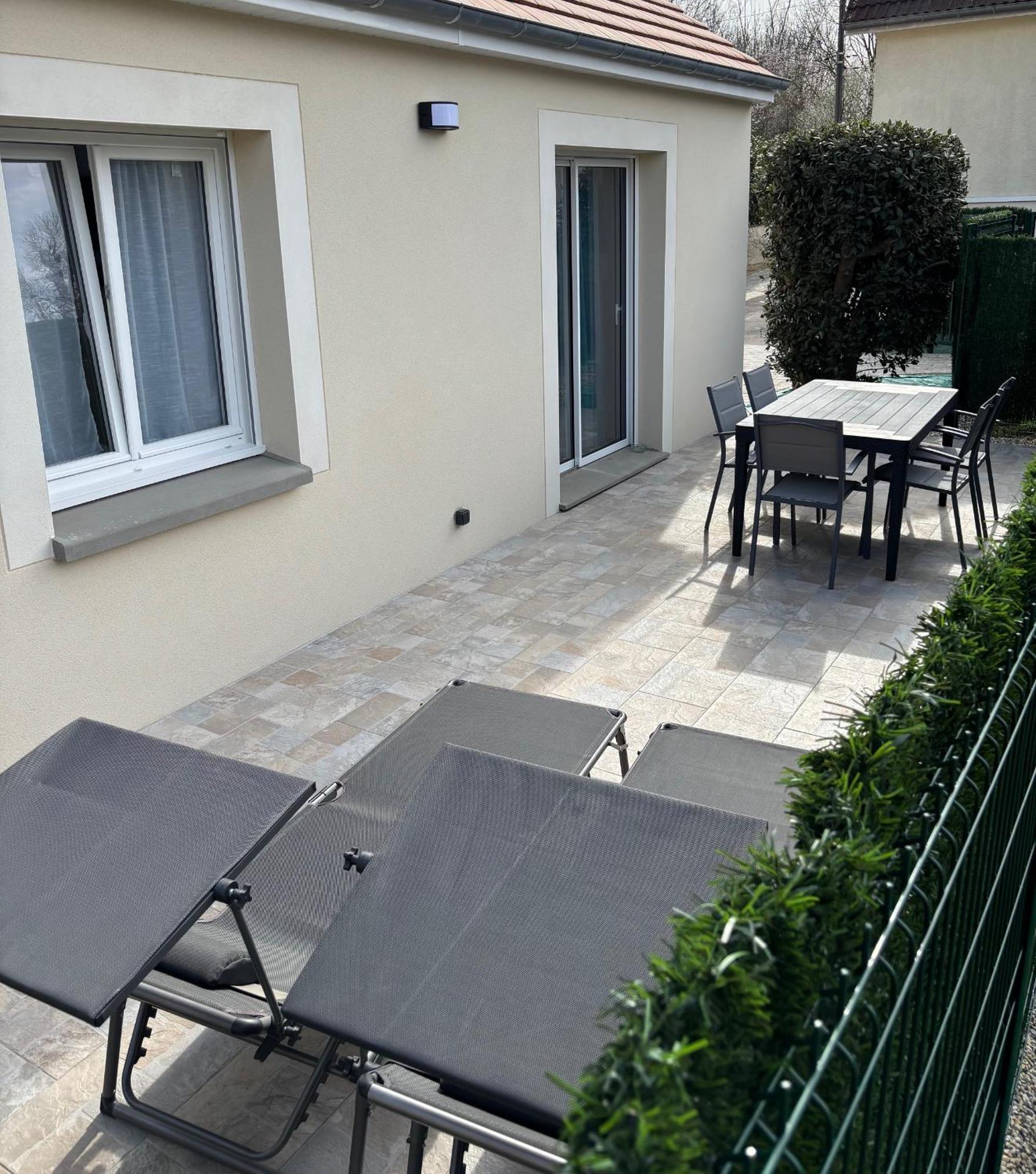 Ticya Lodge 10 Minutes Parc Disneyland Maison Neuve Independante Jusqu'A 5 Voyageurs Lit Bebe 2 Places Parking Ferme Isles-lès-Villenoy Buitenkant foto
